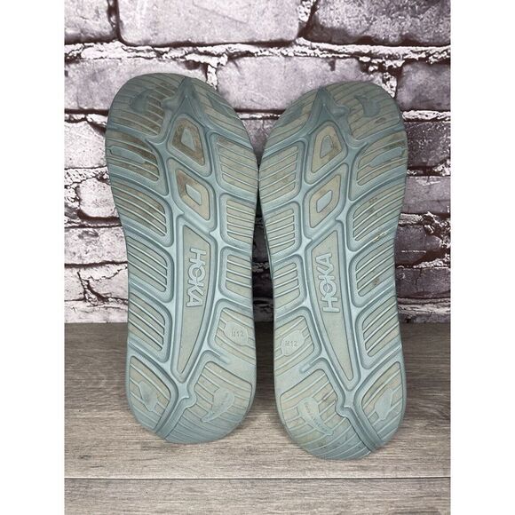 Hoka Ora Recovery Slides 3 Mist Green Trellis Slides Sandals Men Sz 12M US/45EU - Picture 6 of 16